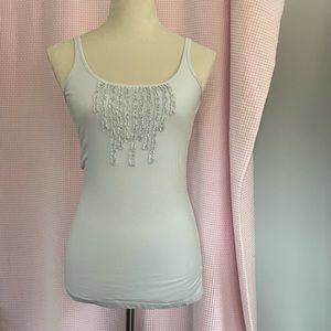 EDDIE BAUER Light blue tank top size XS.